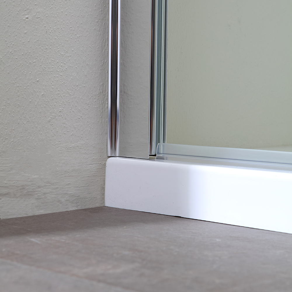 Box doccia walk-in 120 cristallo trasparente 8mm
