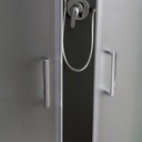 Box doccia angolare 80x80 cristallo satinato