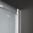 Box doccia angolare 80x80 cristallo satinato