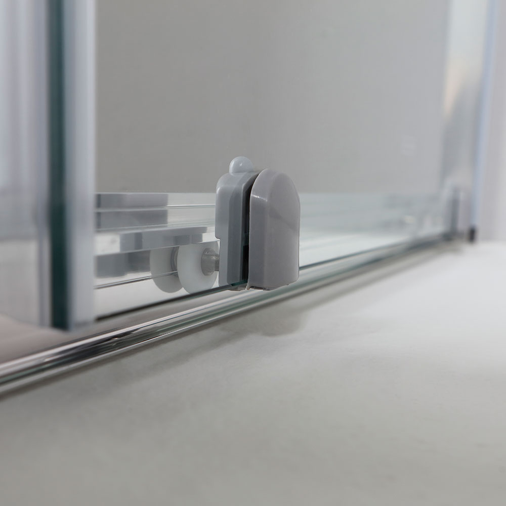 Porta doccia 150 cm con vetro trasparente