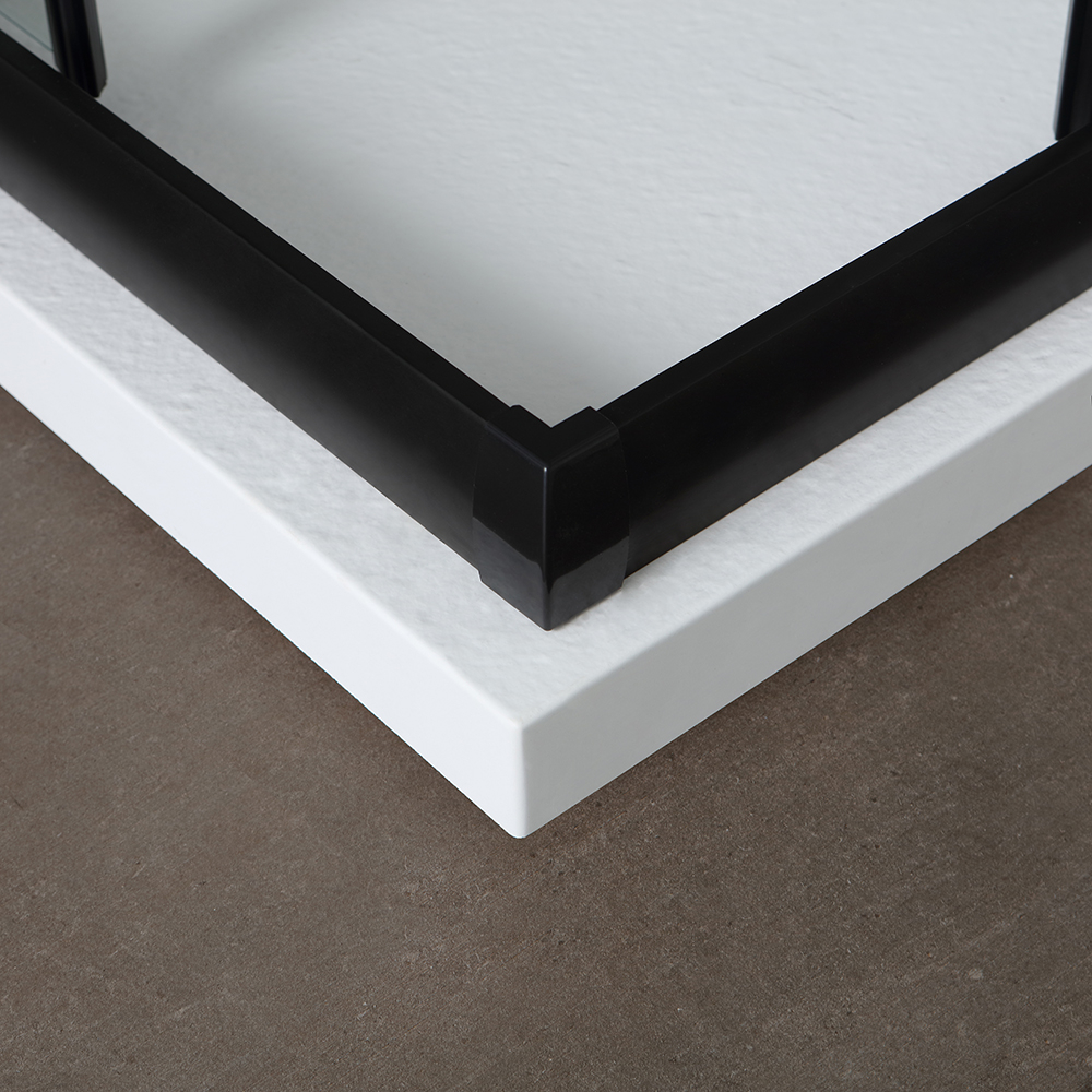 Box doccia 70x100 con profilo nero opaco