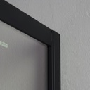 Box doccia semicircolare 80x80 cristallo nero