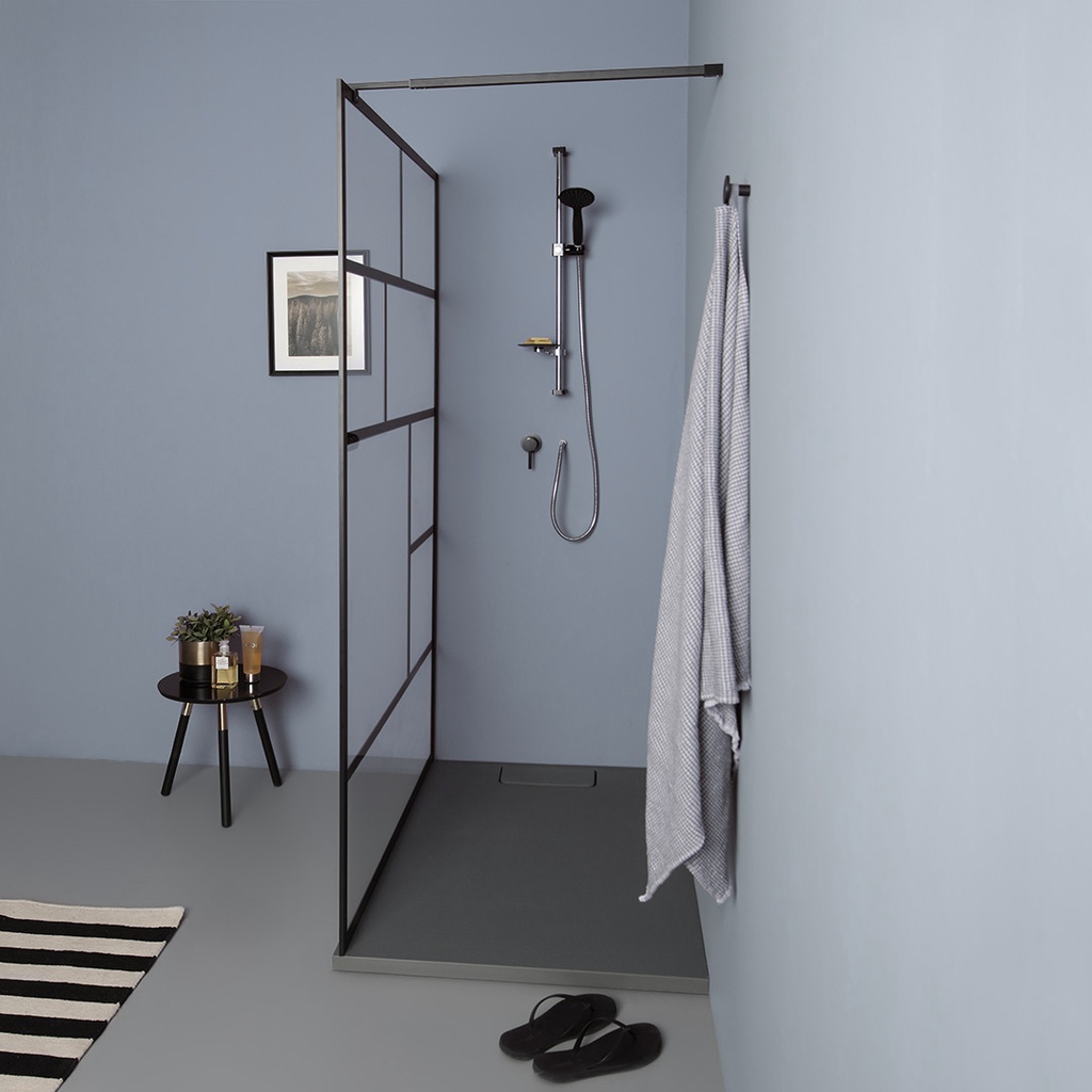 Parete doccia walk in 120cm cristallo trasparente