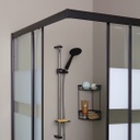 Cabina doccia rettangolare 70x100 nera