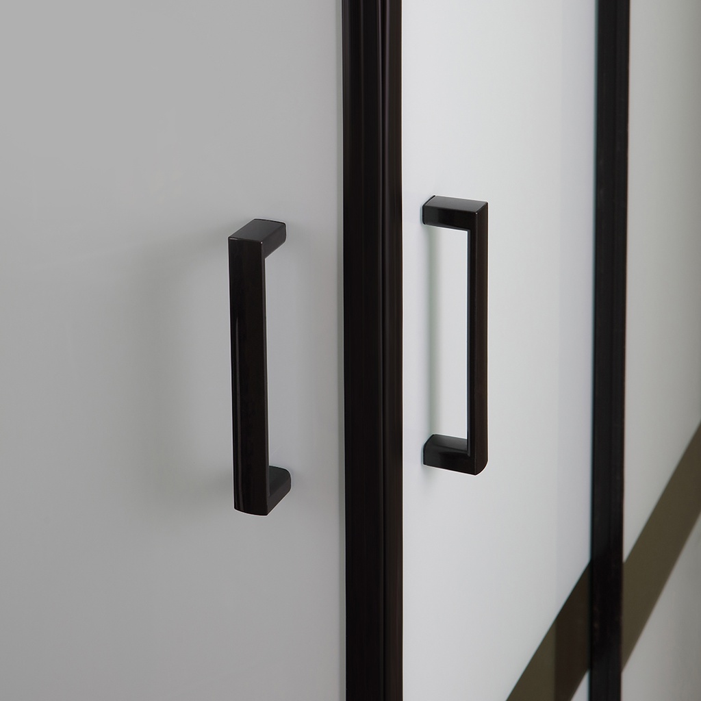 Cabina doccia rettangolare 70x100 nera