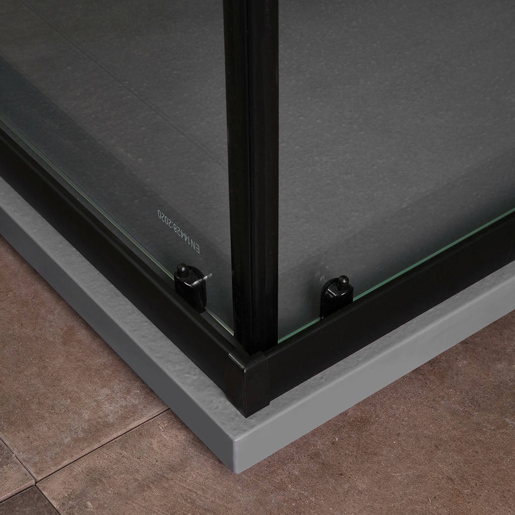 Cabina doccia rettangolare 70x100 nera