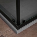 Cabina doccia rettangolare 70x100 nera