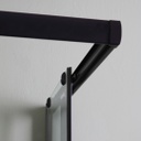 Cabina doccia rettangolare 70x100 nera