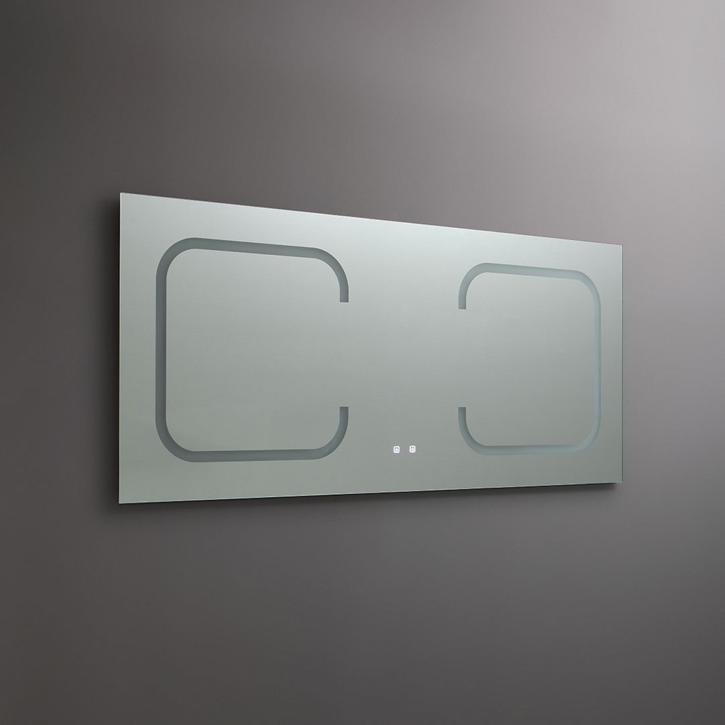 Specchio rettangolare 180x80 retroilluminato