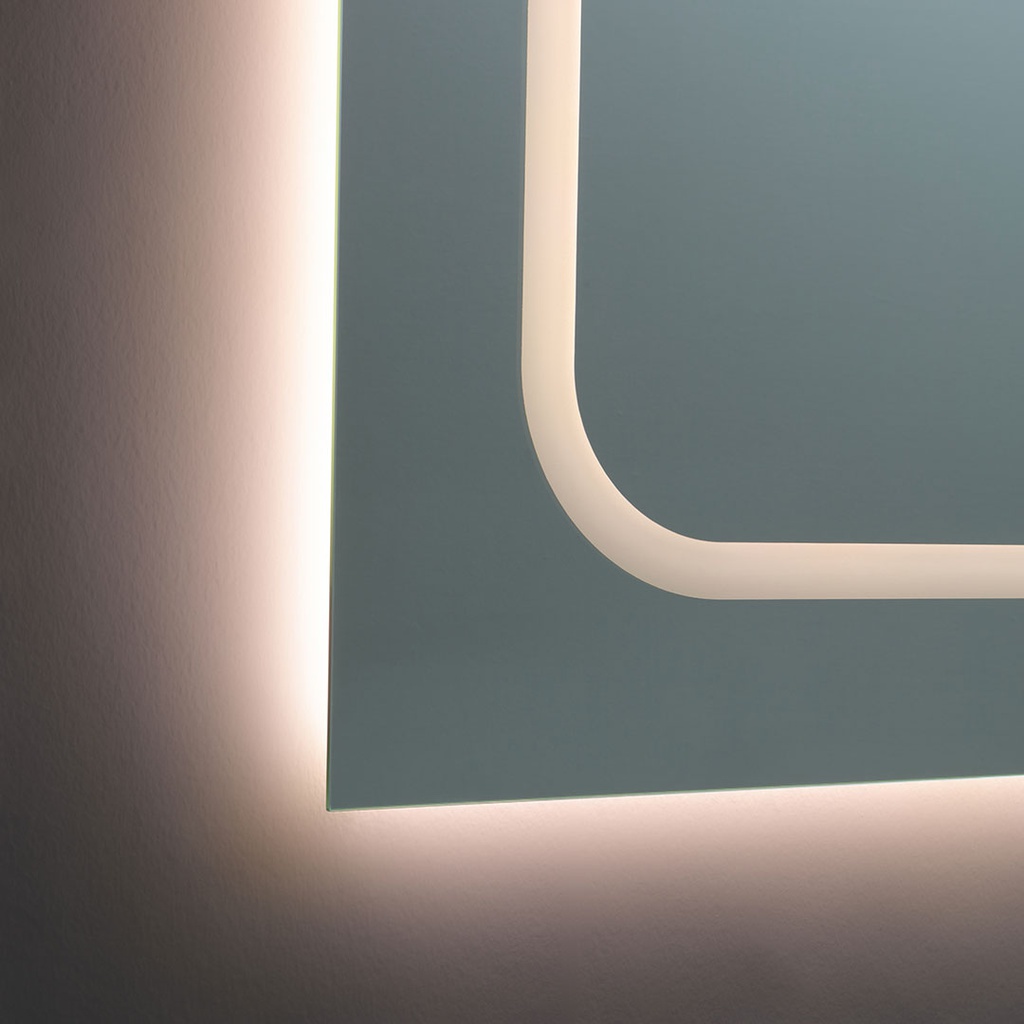 Specchio rettangolare 180x80 retroilluminato