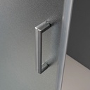 Box doccia rettangolare 80x120 cristallo opaco