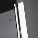 Porta doccia saloon per nicchia 80 cm