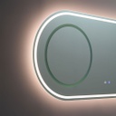 Specchio ovale 180x80 con illuminazione led