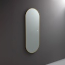 Specchio retroilluminato 60x160 cm ottone