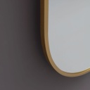 Specchio retroilluminato 60x160 cm ottone