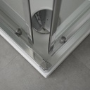 Box doccia trasparente 80x80 scorrevole