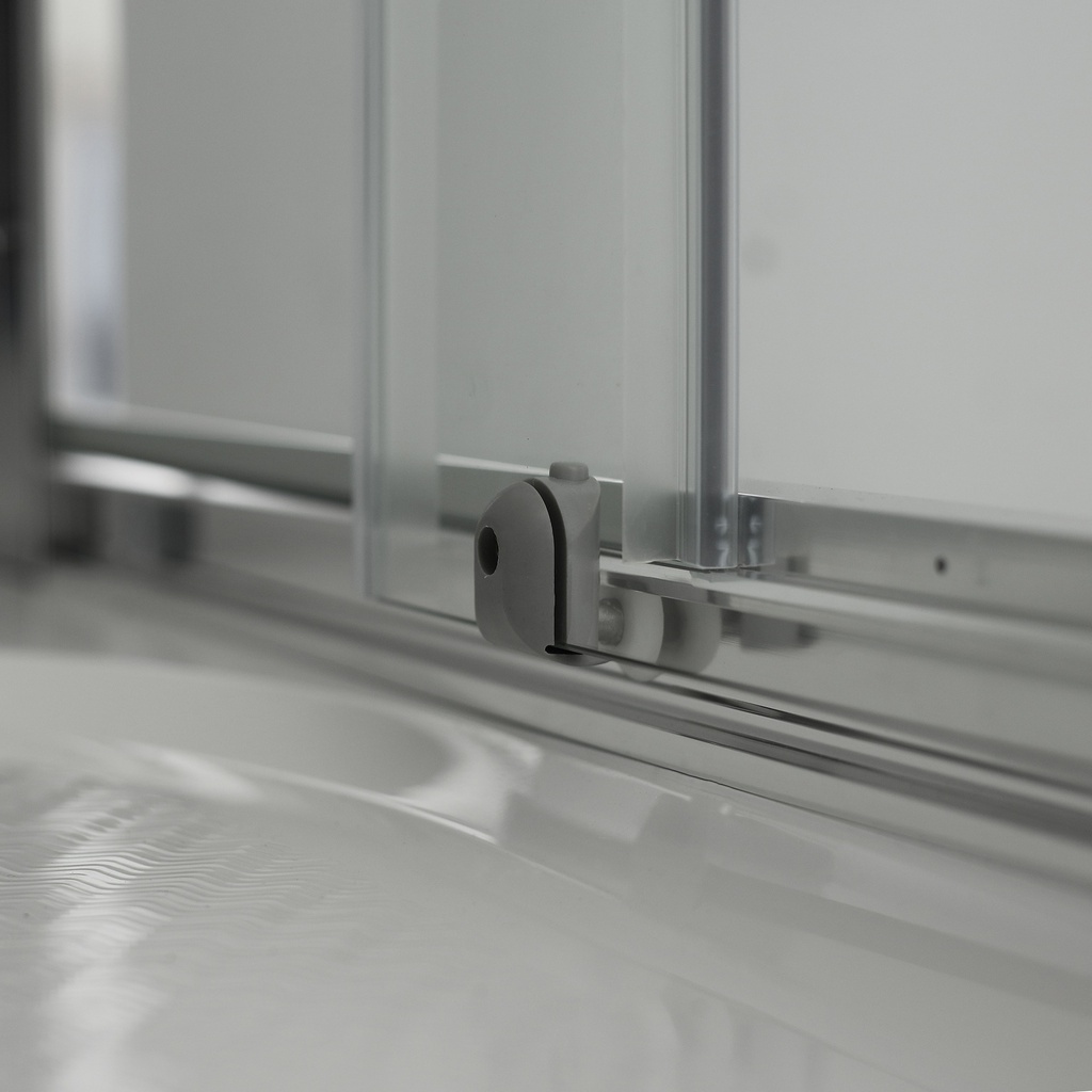 Box doccia trasparente 80x80 scorrevole