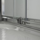Box doccia trasparente 80x80 scorrevole