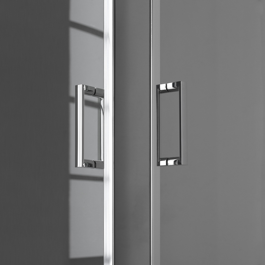 Box doccia trasparente 80x80 scorrevole