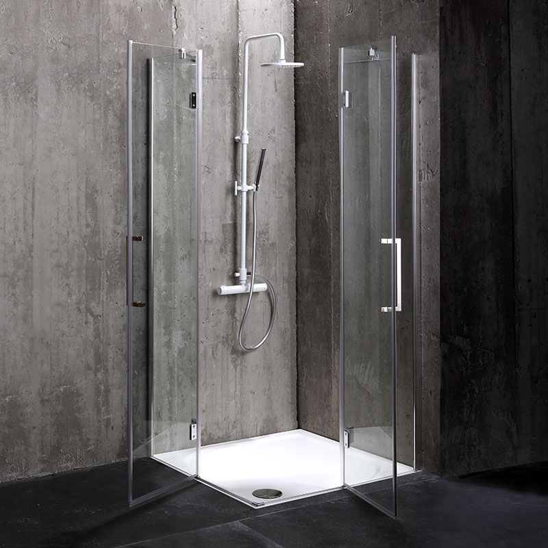Box doccia 70x70 in cristallo 6 mm