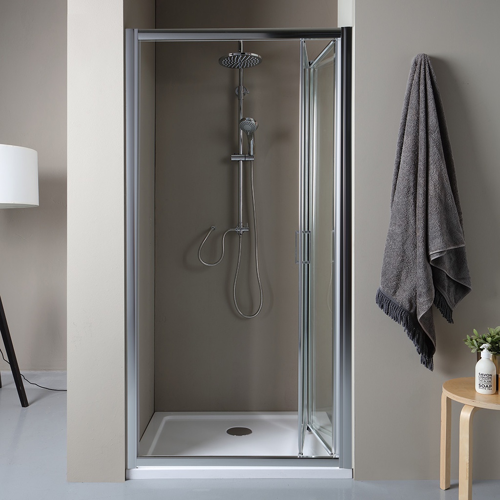 Porta doccia nicchia 75 cm soffietto
