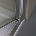 Porta doccia nicchia 75 cm soffietto