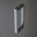Porta doccia nicchia 75 cm soffietto