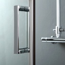 Porta nicchia scorrevole doccia 140 cm