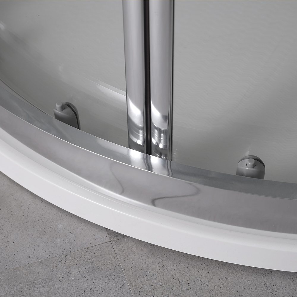 Box doccia semicircolare 90x90 h195 trasparente