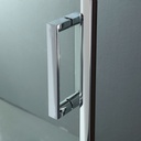 Porta nicchia doccia 150x150 cm trasparente