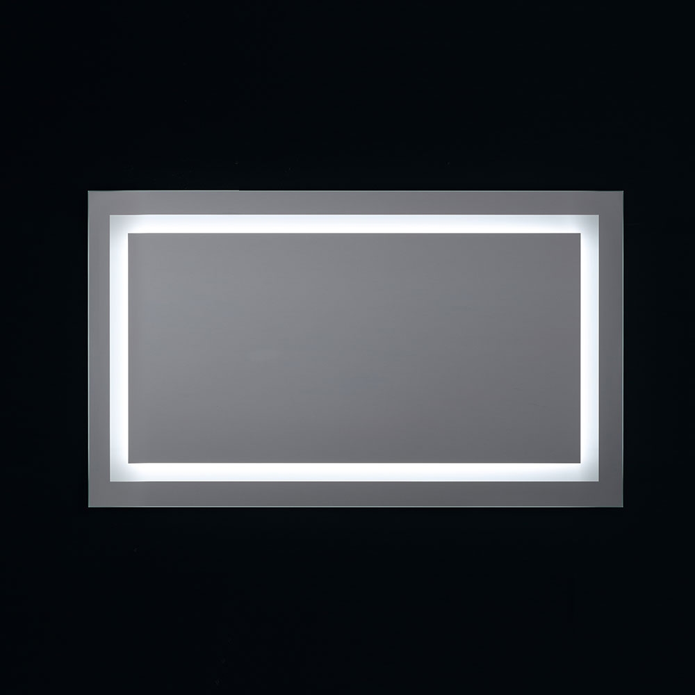 Specchio bagno a led 120x70 cm con touch