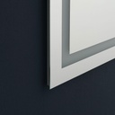 Specchio bagno a led 120x70 cm con touch