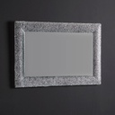 Specchio in vetro fuso retroilluminato 90x62