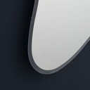 Specchio sagomato 120x90 con cornice led