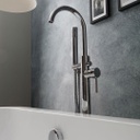 Vasca freestanding in acrilico bianco