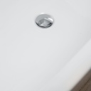 Vasca da bagno 180 cm bianca