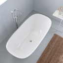Vasca rettangolare freestanding Rimini