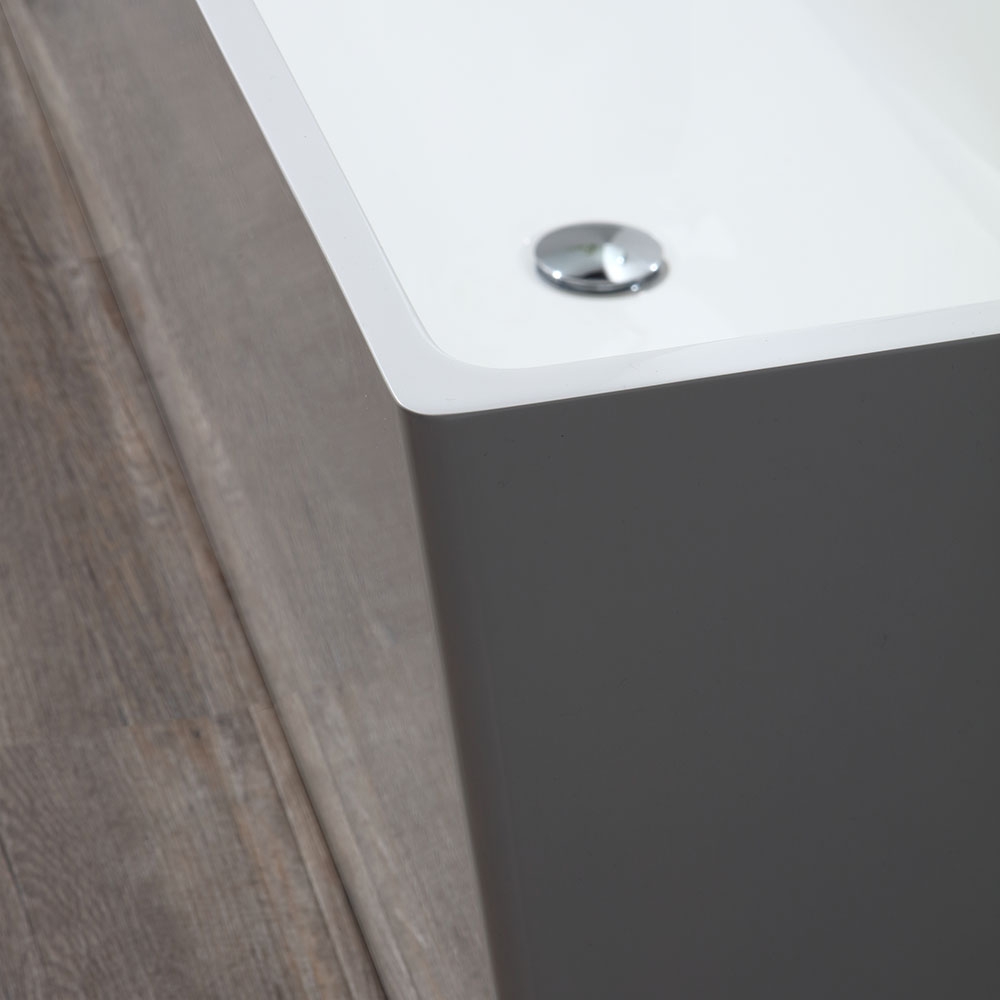 Vasca da bagno quadra 180x80 cm