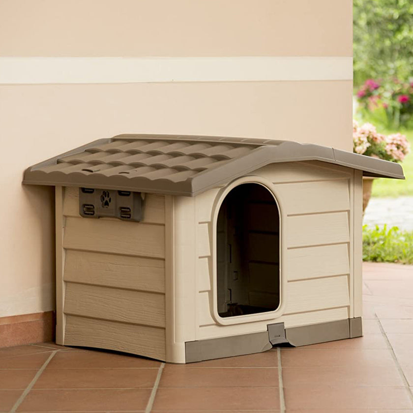 Cuccia Bungalow large - 110x94x77h beige