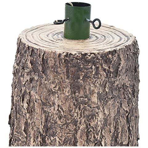 Base tronco scura Ø33xH50+5 cm