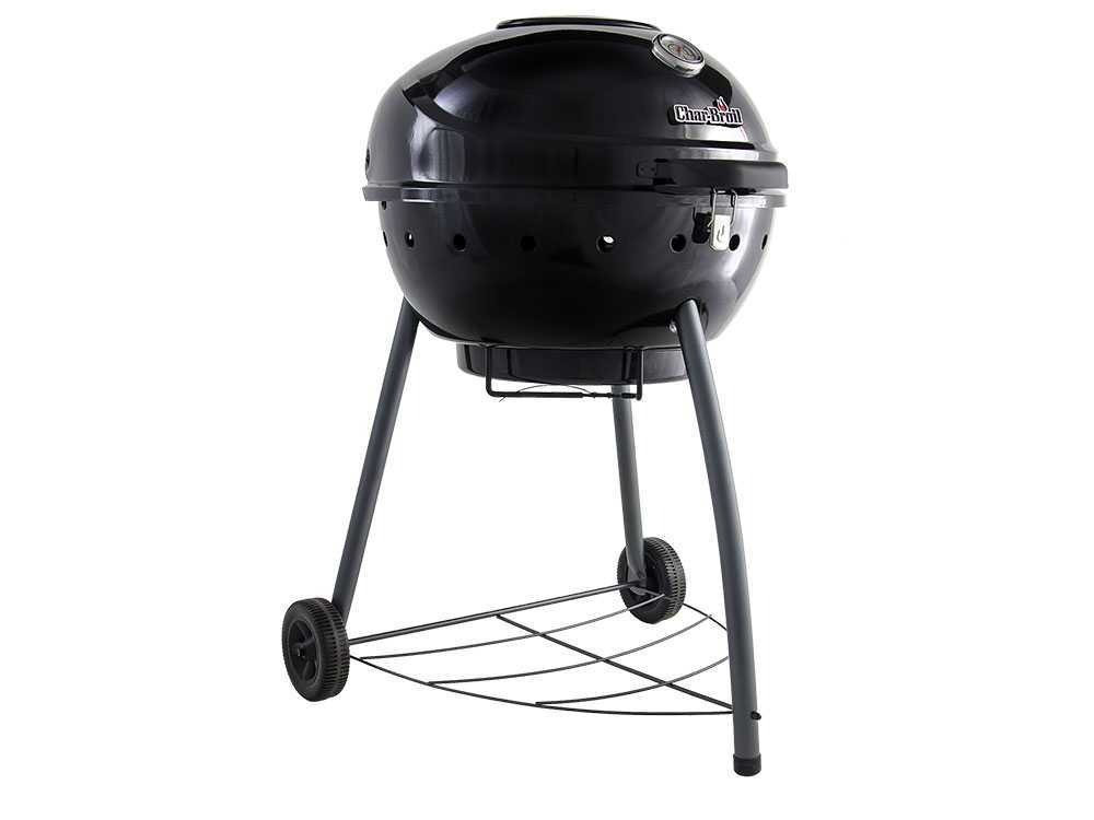 Char-Broil Kettleman nero bollitore portatile a carbone barbecue