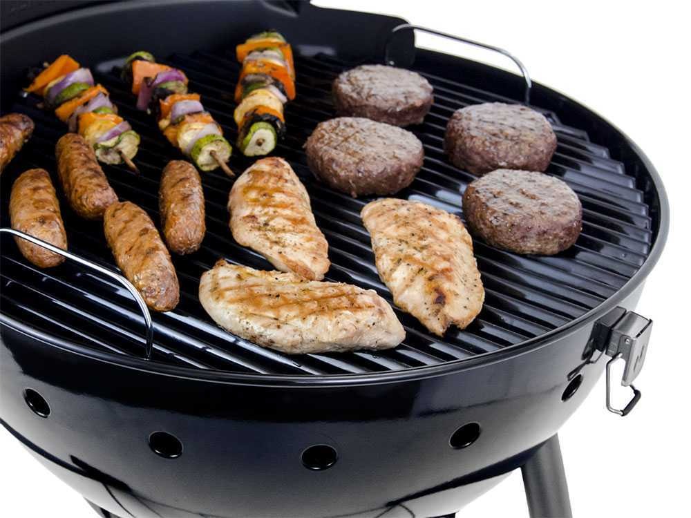 Char-Broil Kettleman nero bollitore portatile a carbone barbecue