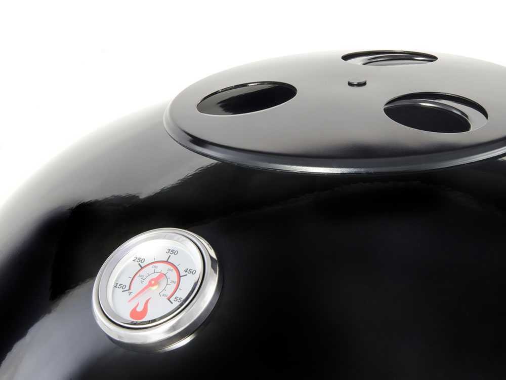 Char-Broil Kettleman nero bollitore portatile a carbone barbecue