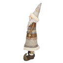 Babbo natale resina statua cm12x10h34