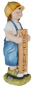 Bambino gioiosa con targa cm. 42 x 43x h 120