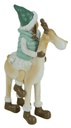 Bambina su renna nco-6002 cm. 10,5 x 8 h 19,5
