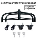 Base albero metallo  con ruote cm66