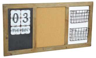 Calendario con lavagna + cesti h-4758 cm. 91