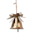 Campana metallo oro cm11x10h8
