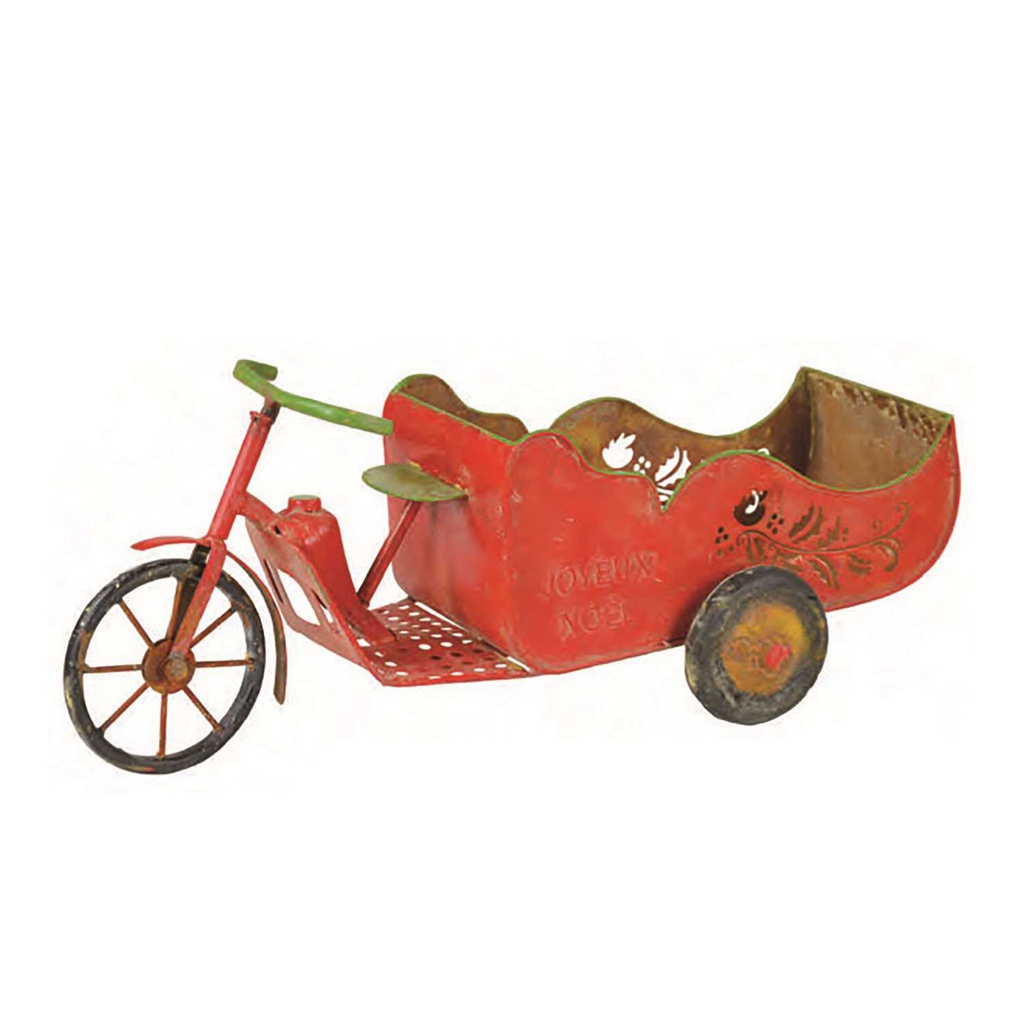 Carrello rosso nbg-0031 cm. 18 x 64 h 25